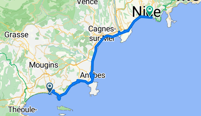 От Plage du Midi до Quai Rauba Capeu