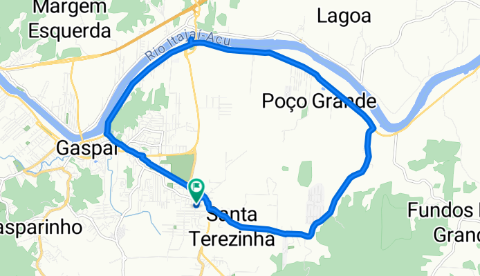 De Rua Botuvera a Rua Botuvera