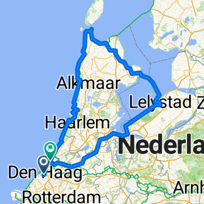 Den Helder Lelystad 360 km