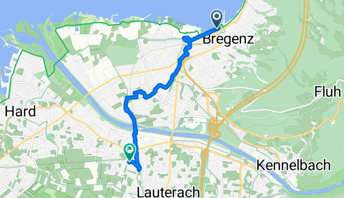 Bregenz nach Birnengasse