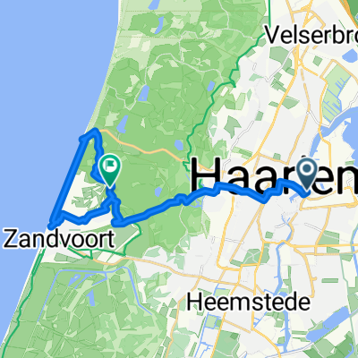 Oerkapkade, Haarlem to Zandvoort