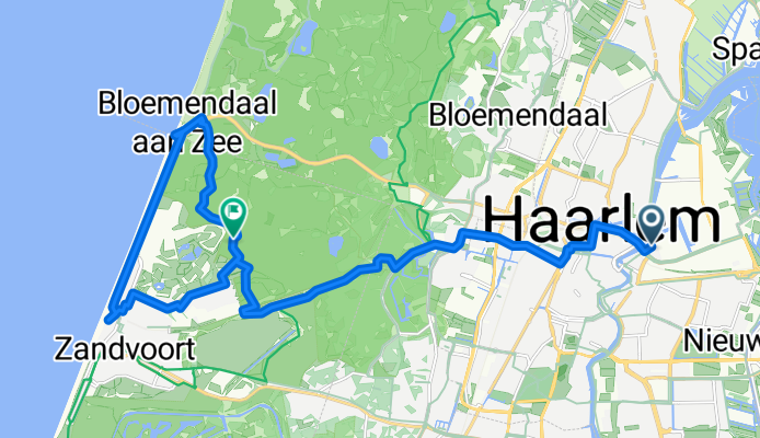 Oerkapkade, Haarlem to Zandvoort