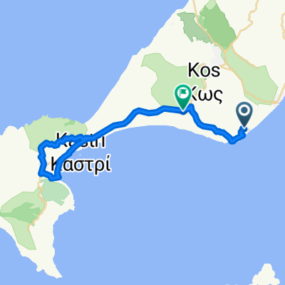 Route in Kos