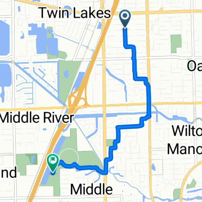 NW 43rd St, Oakland Park to Lauderdale Manors, Fort Lauderdale