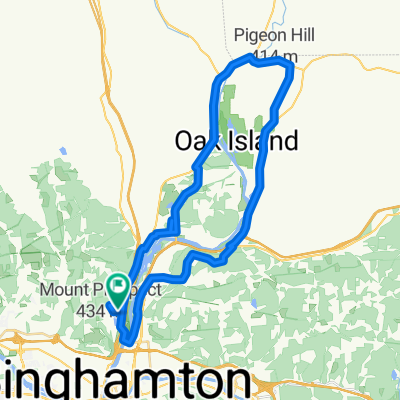 S College Dr, Binghamton to S College Dr, Binghamton