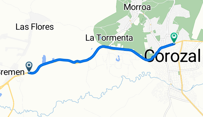 De Sincelejo-Corozal a Carrera # 38A-5