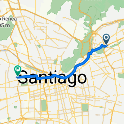 Ruta desde Avenida Presidente Kennedy