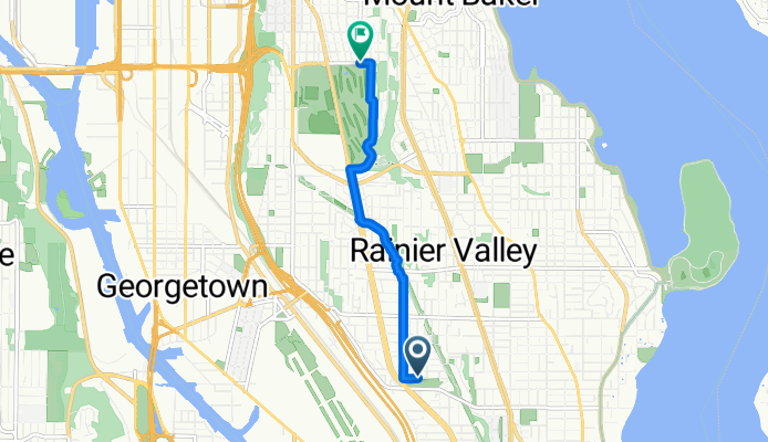S Myrtle St, Seattle to S Spokane St, Seattle