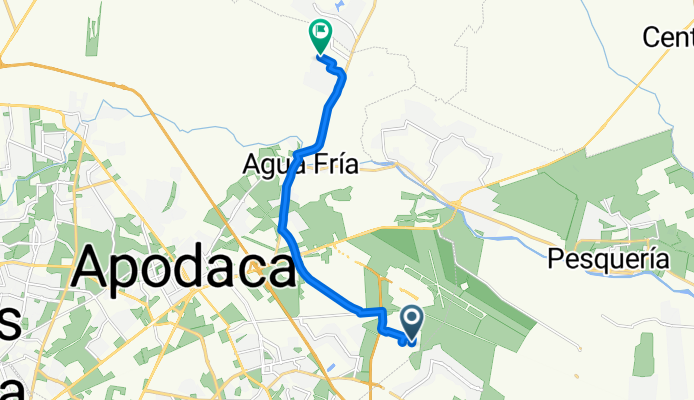 009, Parque de Investigación E Inovación Tecnológica to Calle Nevado de Toluca, Apodaca