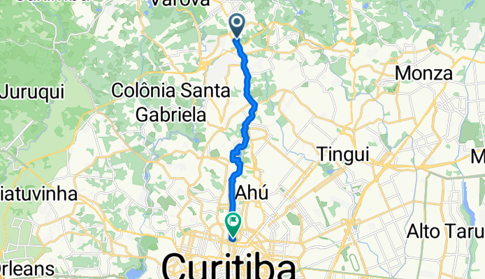 De Rua Doná Eva a Avenida Cândido de Abreu