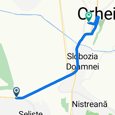 Orhei-Bravicea, Seliste to strada 1 Mai, Orhei