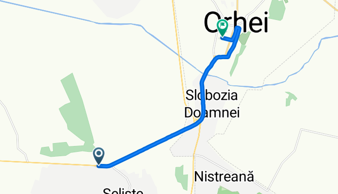 Orhei-Bravicea, Seliste to strada 1 Mai, Orhei
