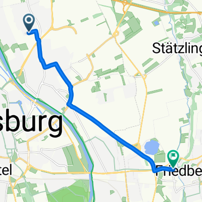 Schweriner Straße nach Unterm Berg