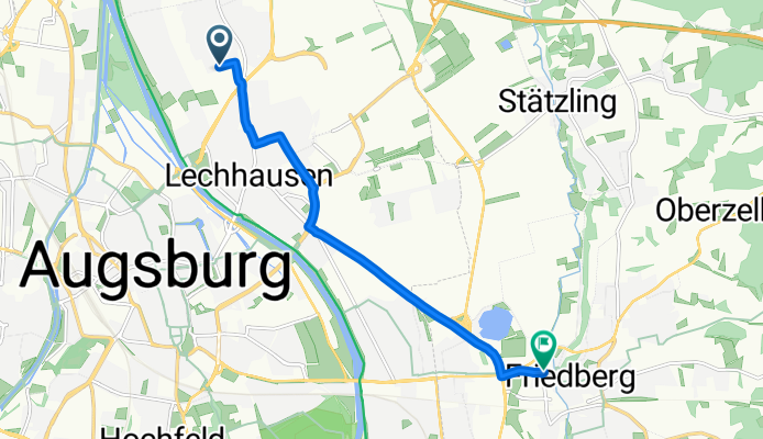 Schweriner Straße nach Unterm Berg