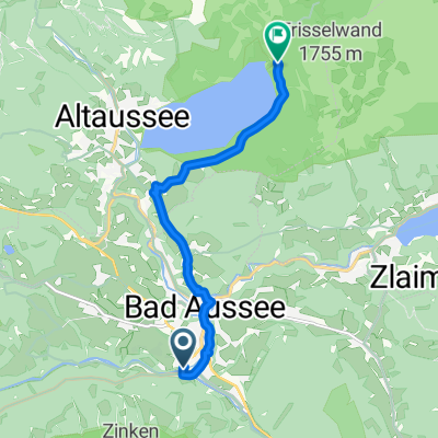 Bad Aussee to Altausser See - Seewiese