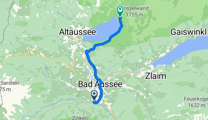Bad Aussee to Altausser See - Seewiese