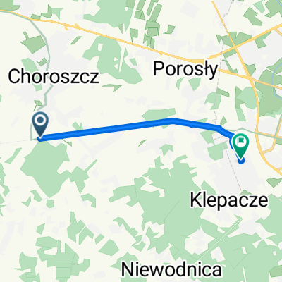 Kruszewska, Choroszcz do Litewska, Białystok
