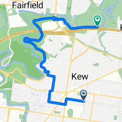 Wellington St, Kew to Main Yarra Trail, Kew East
