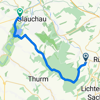Höhenweg 7A nach Auestraße