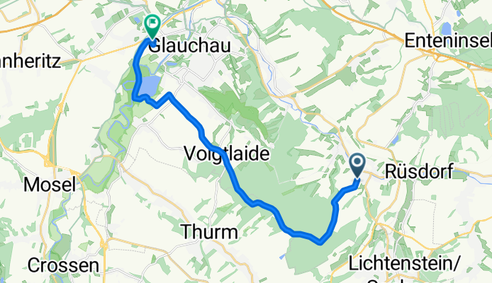 Höhenweg 7A nach Auestraße
