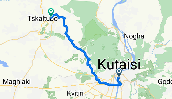 Von Kutaissi bis ts'q'alt'ubo