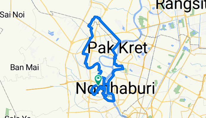 Soi Muban Sirin House Rattanathibet, Mueang Nonthaburi District to Soi Muban Sirin House Rattanathibet, Mueang Nonthaburi District