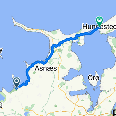 Ravnholtvej, Føllenslev nach Amtsvejen, Hundested