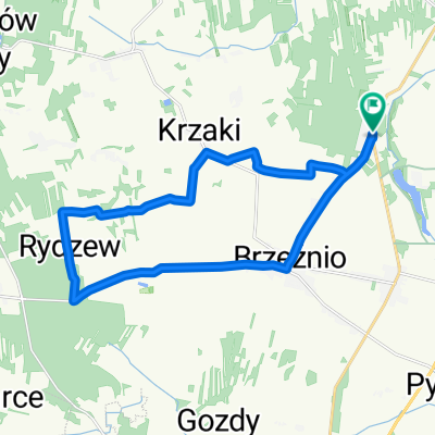 Tumidaj, Brzeźnio do Droga Wojewódzka 482, Brzeźnio