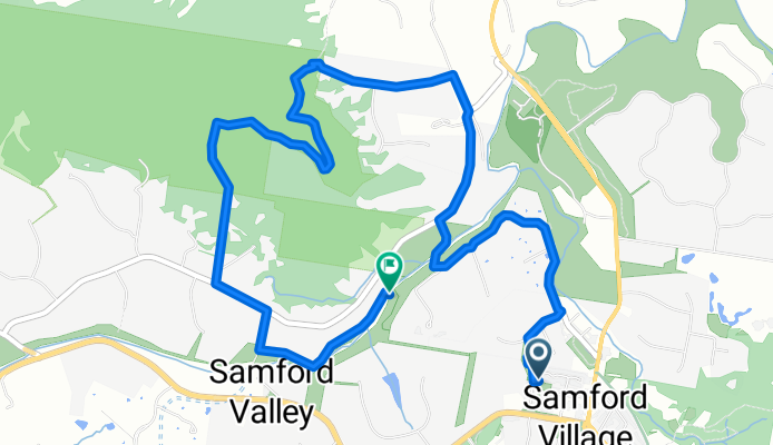 From Samford Village to tunnel bushland to Samford Valley