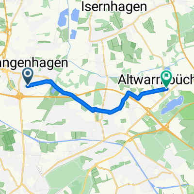 Hindenburgstraße, Langenhagen nach Bothfelder Straße, Isernhagen