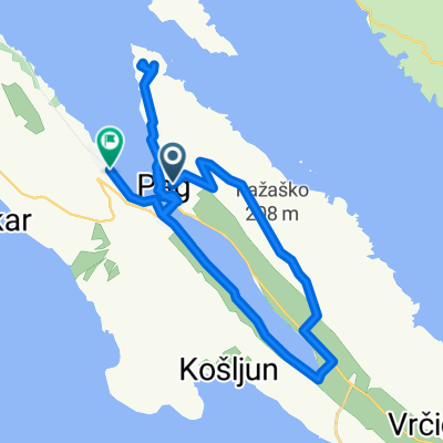 Velebitska ulica do Ulica Vatroslava Lisinskog