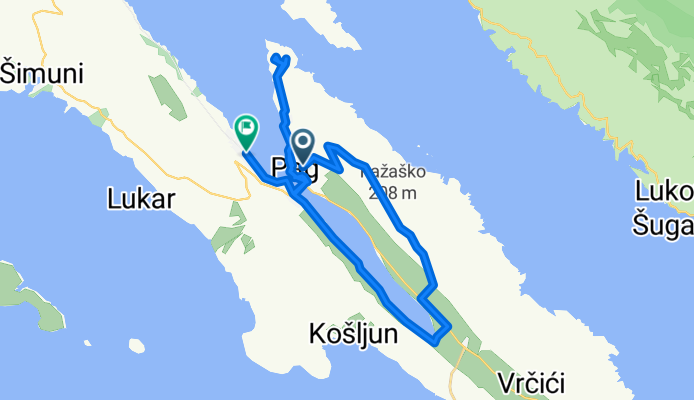 Velebitska ulica do Ulica Vatroslava Lisinskog