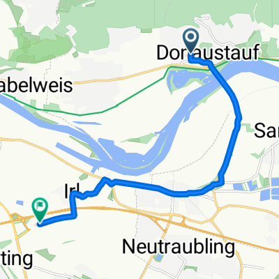 Prüllstraße, Donaustauf to Leibnizstraße, Regensburg