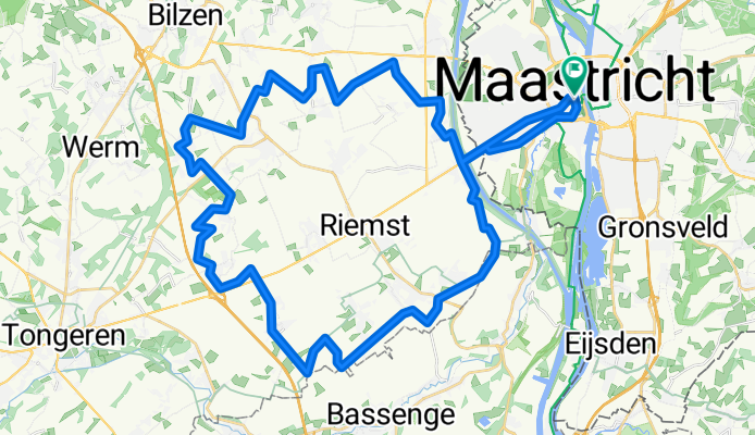 2025-09-07 Maastricht - Vroenhoven - Val-meer - Millen - Genoelselderen - Membruggen - Rijkhoven - Kleine Spouwen - Rosmeer - Hees - Vroenhoven - Maastricht