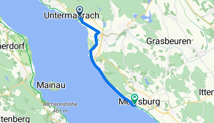 Birnau-Maurach nach Unteruhldinger Straße