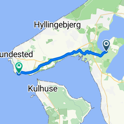 Auderødvej, Frederiksværk naar Hundested, Hundested