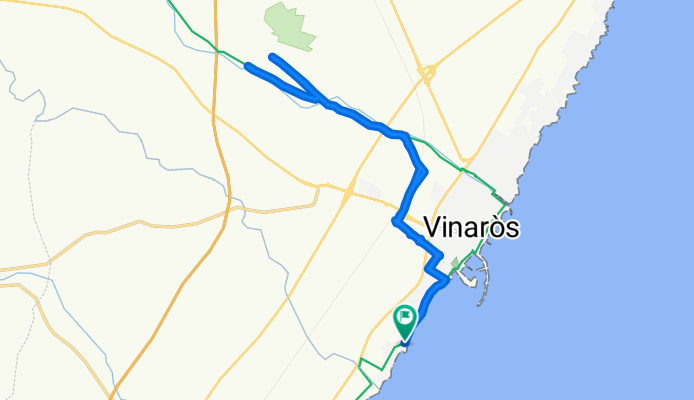 Carrer de la Cala del Puntal S, Vinaròs nach Carrer de la Cala del Puntal S, Vinaròs