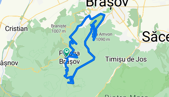 Circuit Postavaru Valea cu apa Brasov