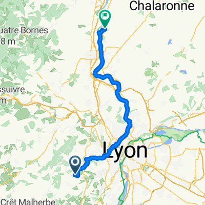 De Impasse des Vignes à RUE DE L'ECOLE