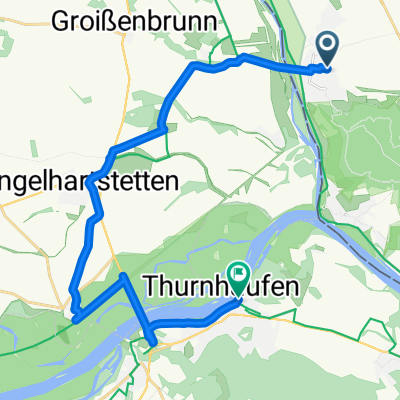 Charkovská 5553/5, Bratislava IV až Donaulände 2A, Hainburg an der Donau