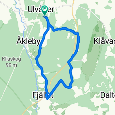 Route in Skövde