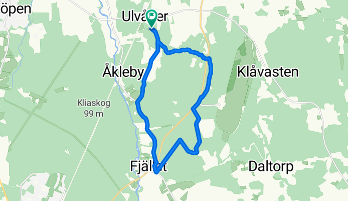 Route in Skövde