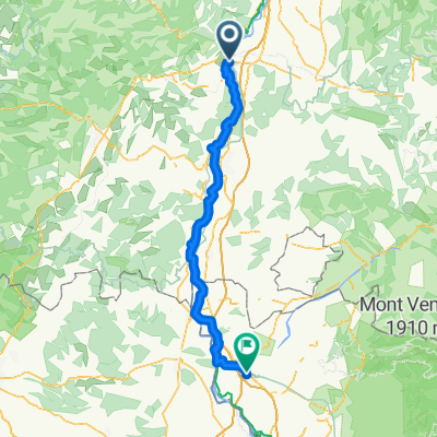 Route de Loriol nach Rue Jacques Duclos