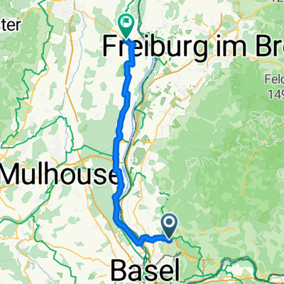 Von Lörrach nach Neuf-Brisach