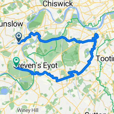 Saville Road, Twickenham to Richmond upon Thames, Teddington