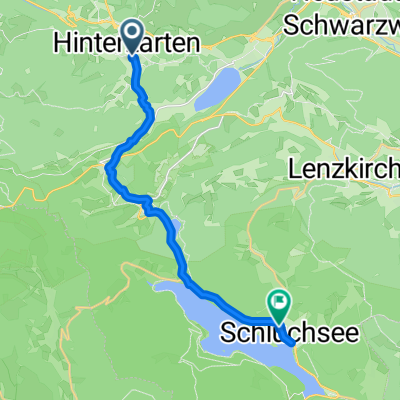 Rathausstraße, Hinterzarten nach Freiburger Straße, Schluchsee