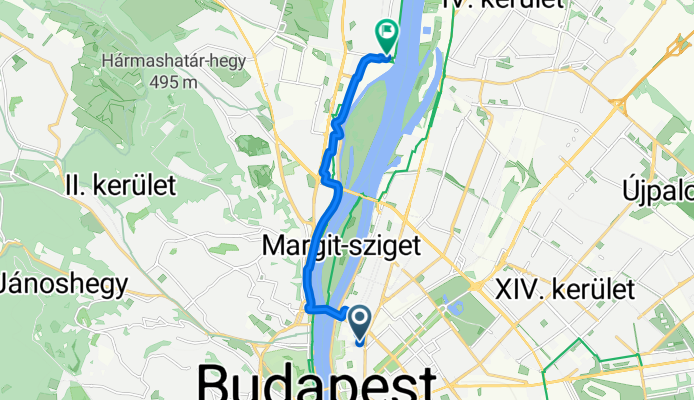 Kálmán Imre utca, Budapest - Nánási köz, Budapest