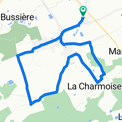 De Route de la Sablière à Route de la Sablière