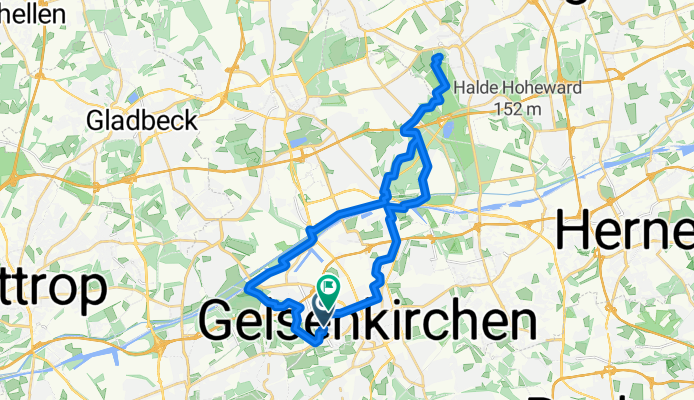 Route zu Schloss Herten Cafe