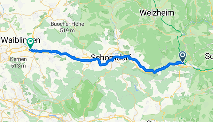 Plüderhausen - Weinstadt-Endersbach